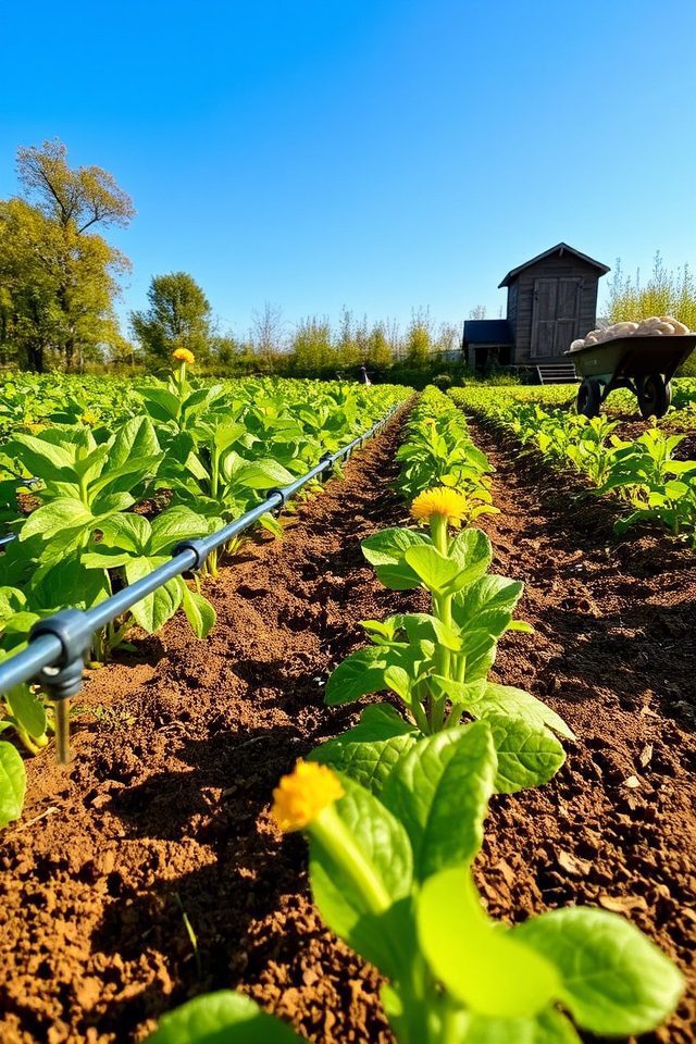 consistent moisture through drip