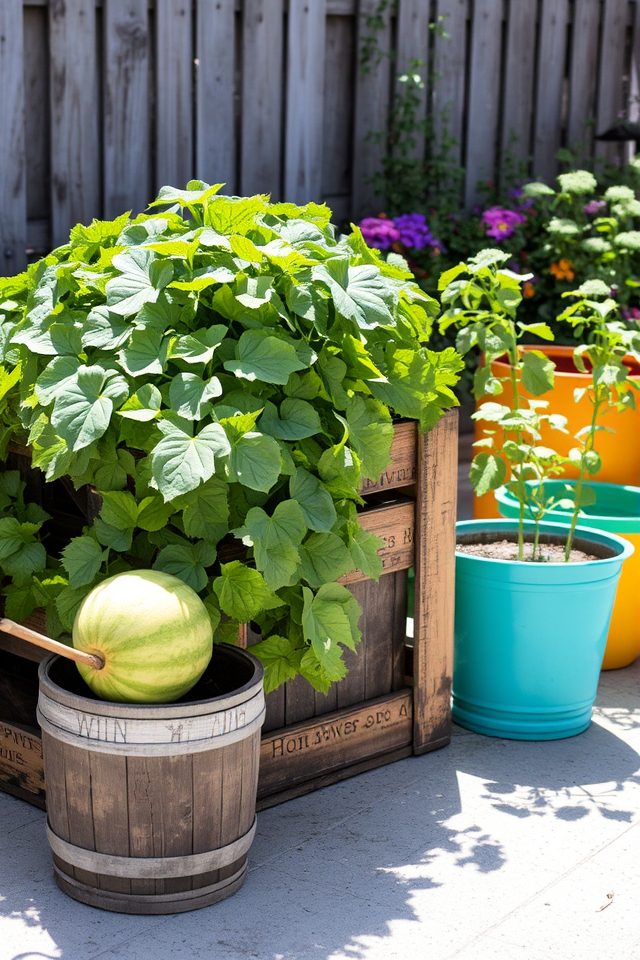 creative container gardening options