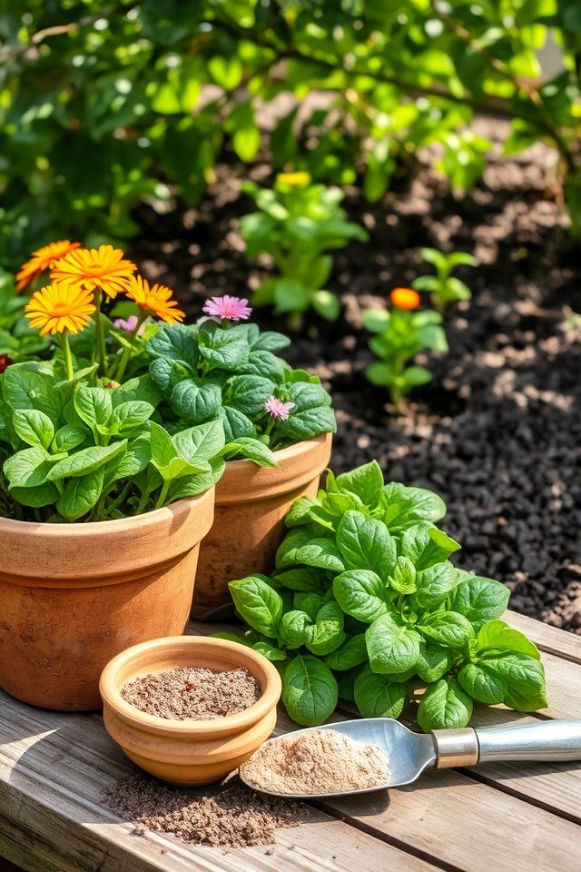 diatomaceous earth fertilizer combination
