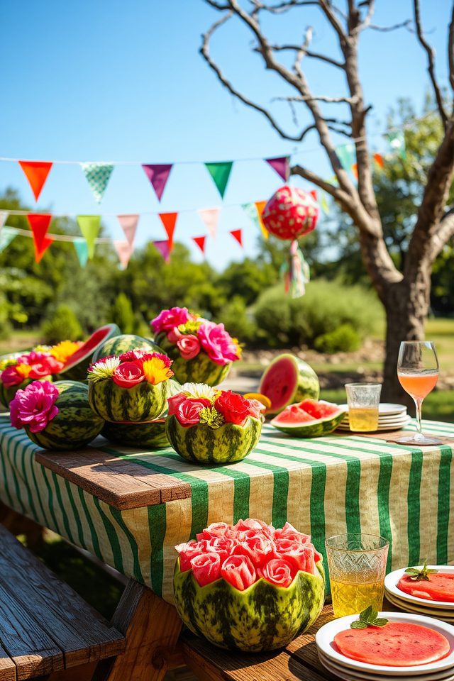 diy watermelon summer celebration