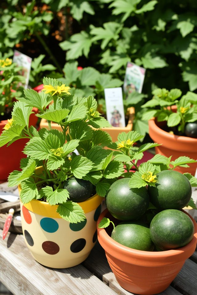 dwarf watermelon varieties selection