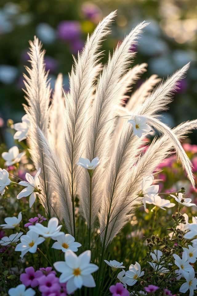 elegant graceful garden accent