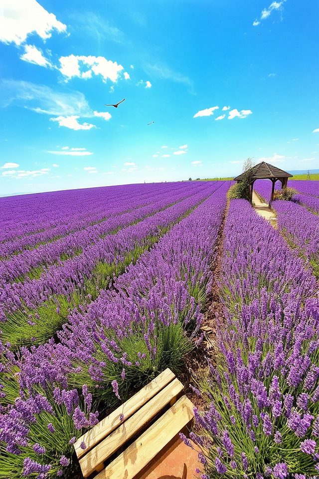 fragrant lavender garden oasis