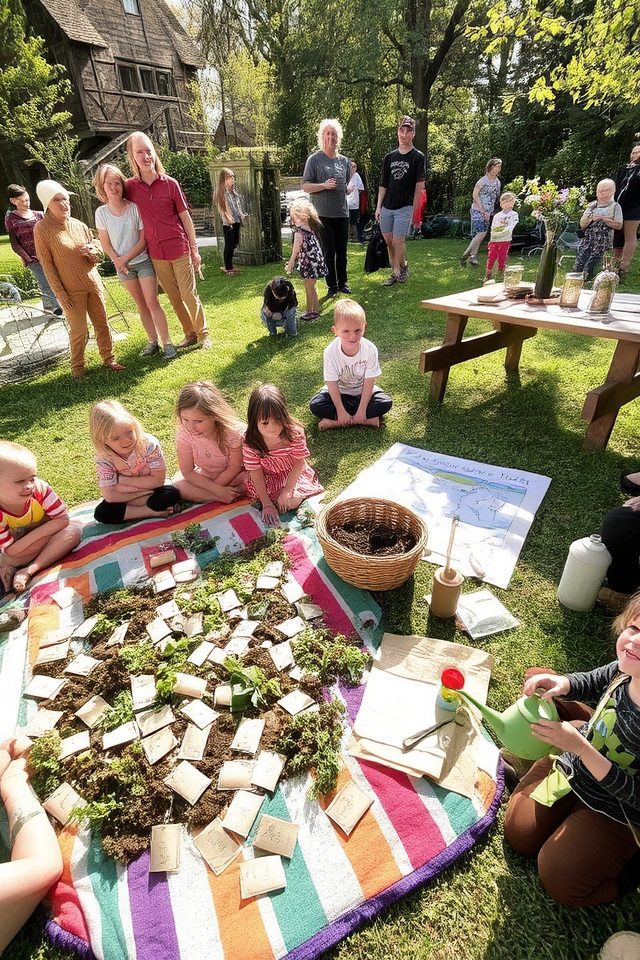 garden themed family activities