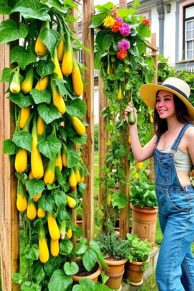 maximize space with vertical gardening