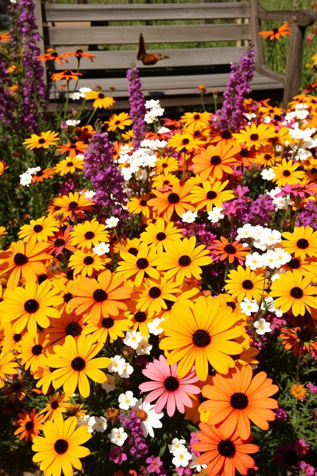 playful summer garden design