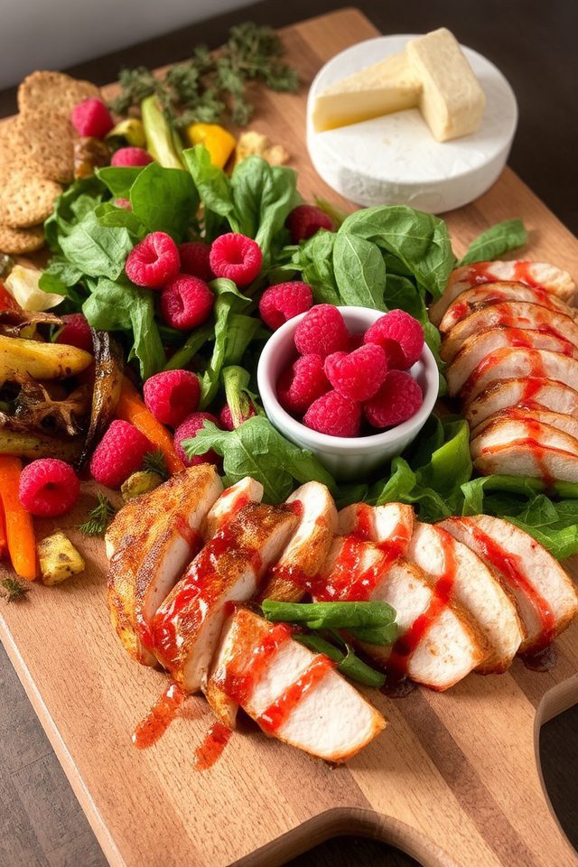 raspberries enhance savory dishes