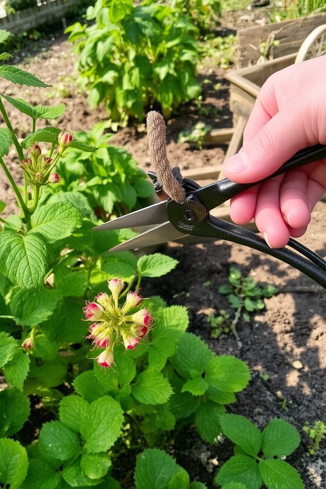 seasonal raspberry plant care
