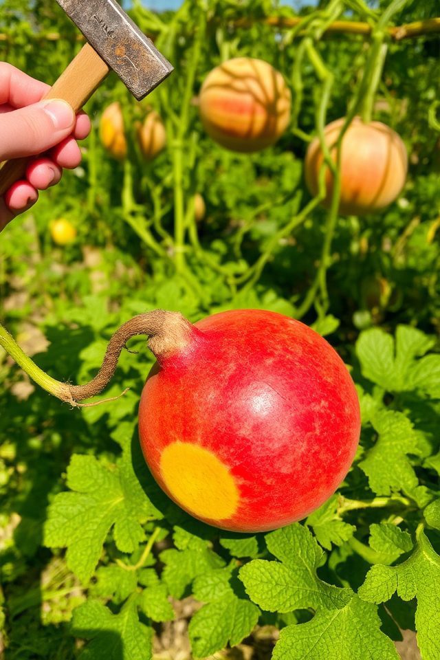 signs of watermelon ripeness