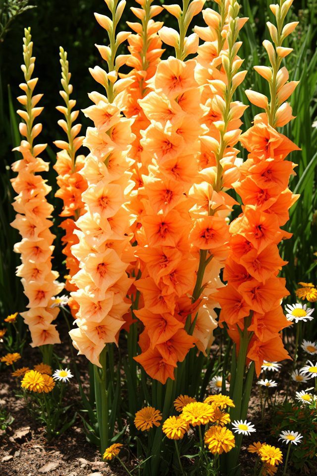 stunning vibrant flower focal