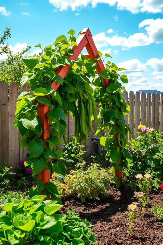 timeless functional gardening structure