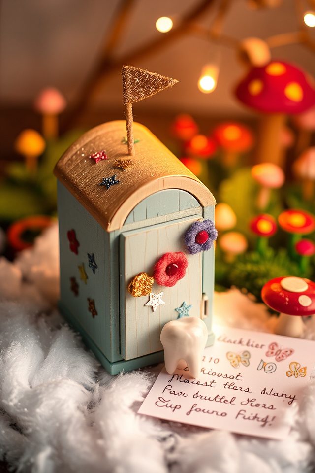 tooth fairy mailbox diy