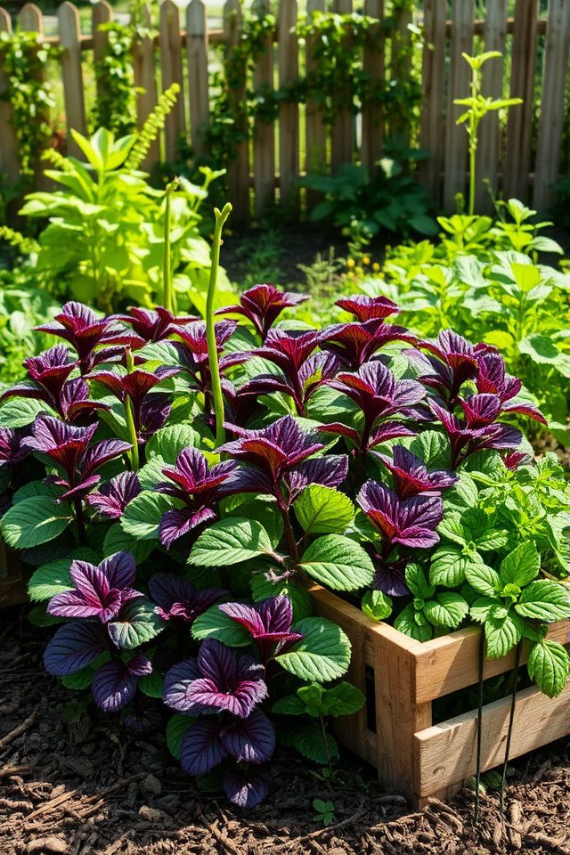 unique aromatic herb gardening