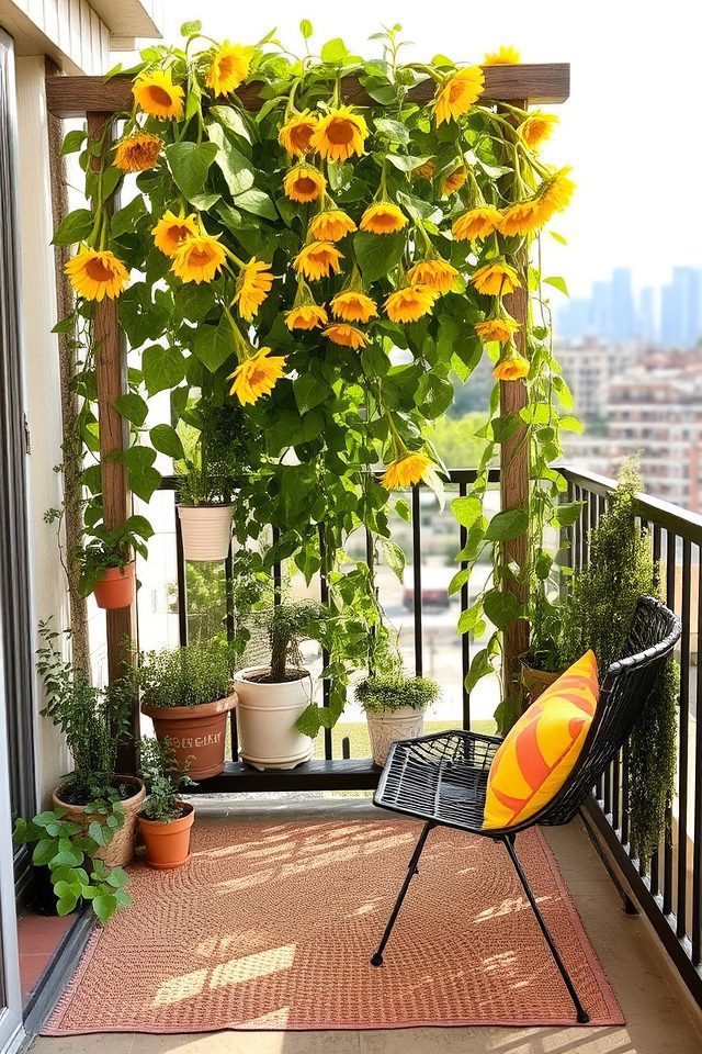 vertical garden for balconies