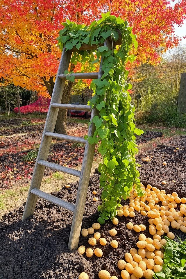 vertical structure for potatoes