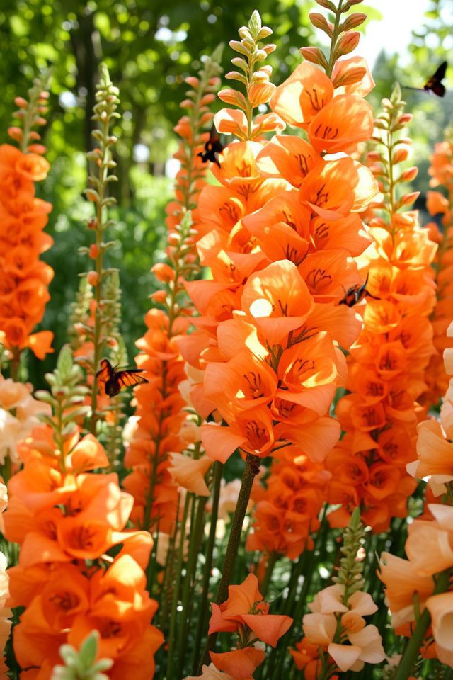 vibrant enchanting garden centerpiece