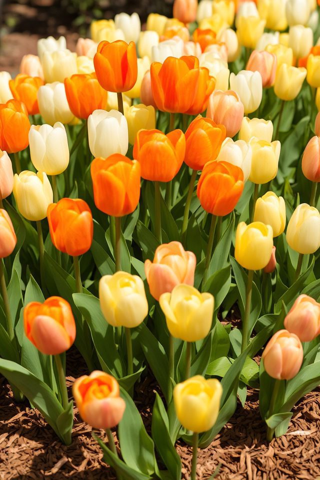 vibrant tulip color combinations