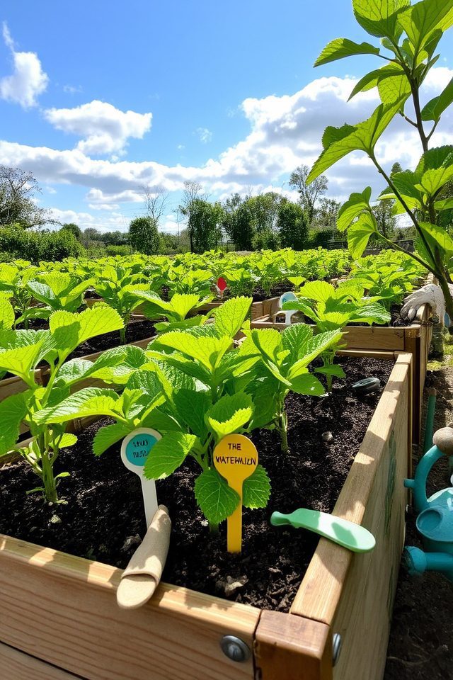 watermelon seedling growth stations