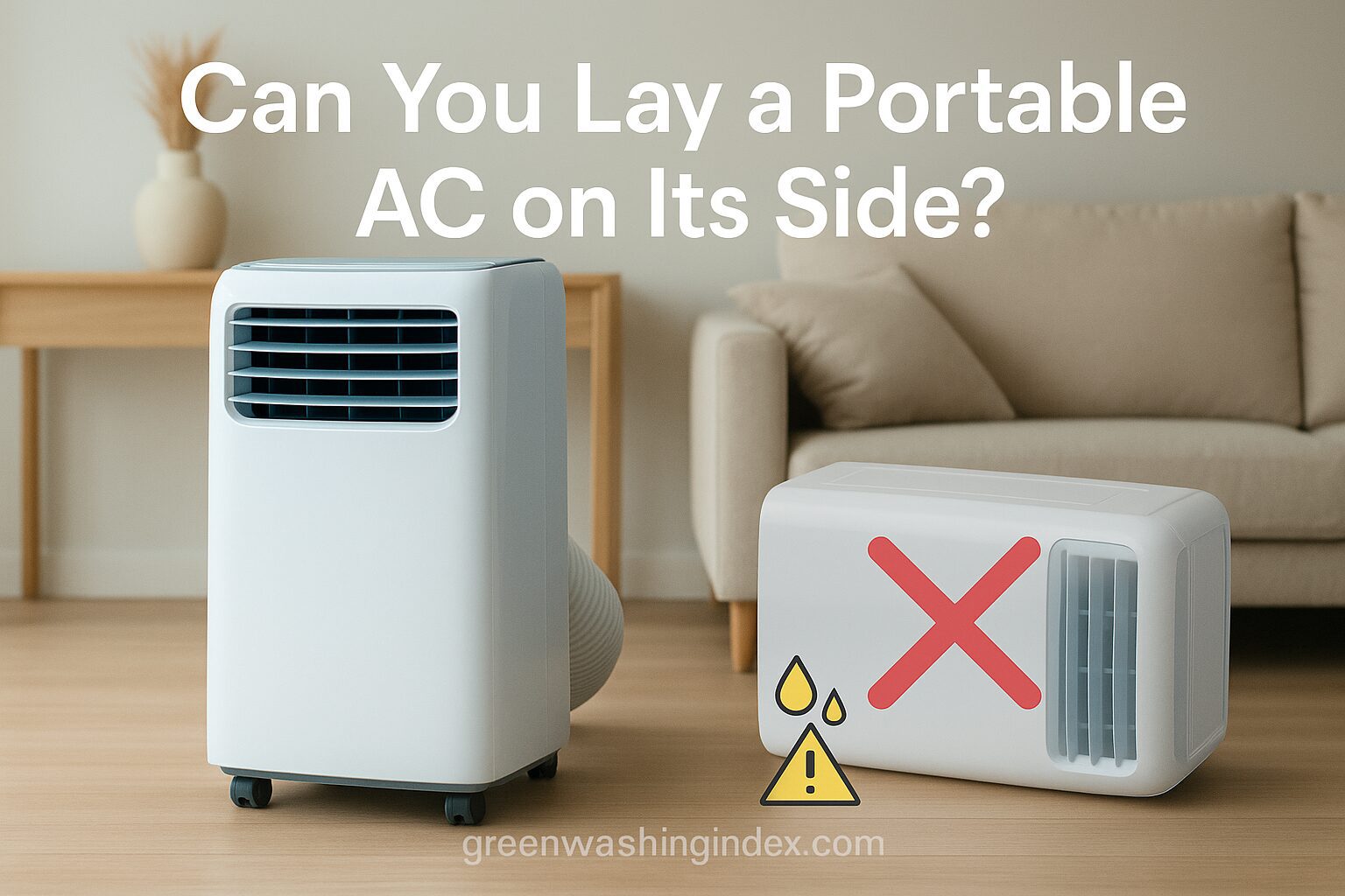 Can You Lay a Portable AC on Its Side