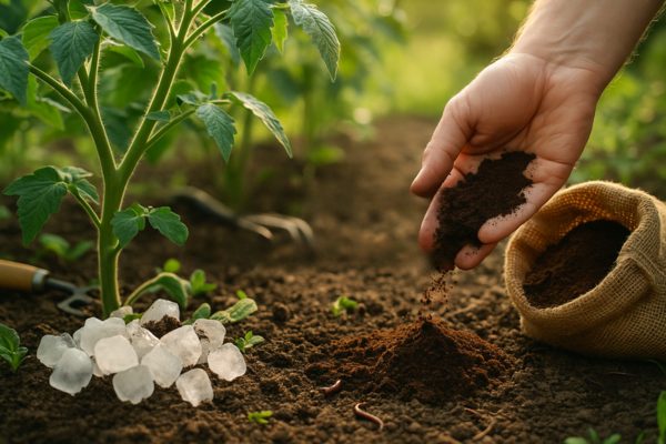 Coffee Grounds for Garden
