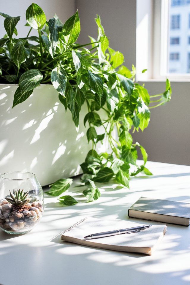 air purifying low maintenance decor