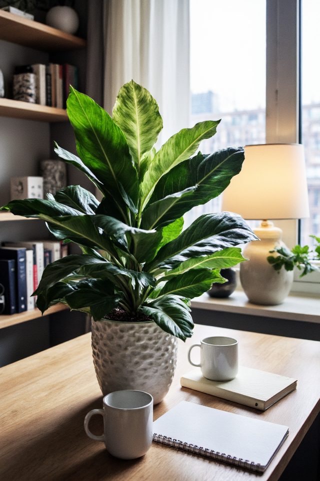 air purifying low maintenance elegance