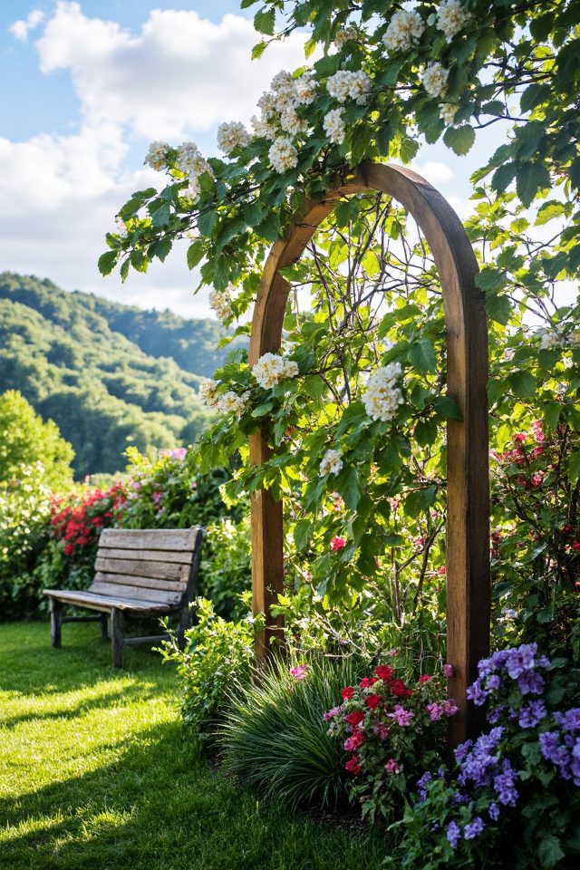 apple tree trellis construction