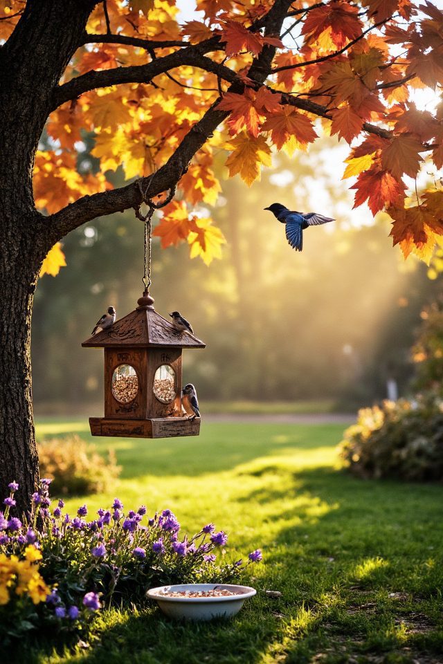 attract birds support wildlife