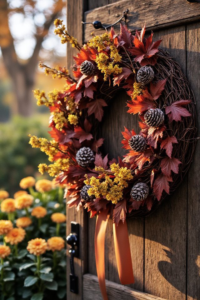 autumn wreaths for decoration