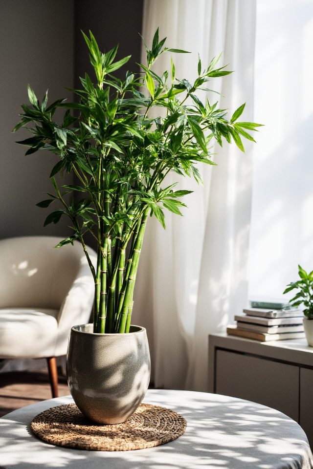 bamboo plant symbolizes prosperity