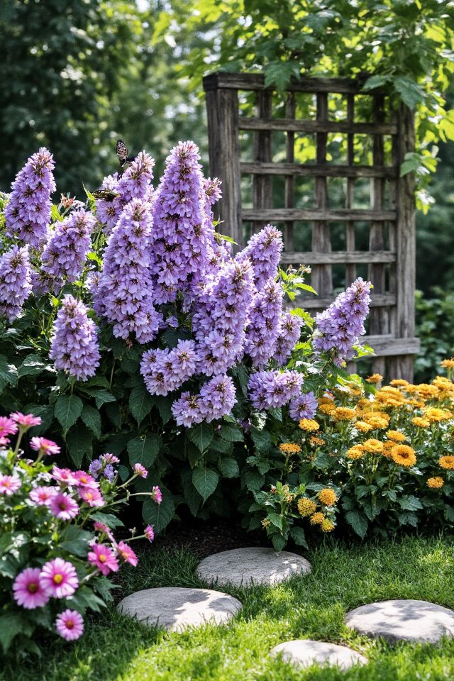 butterfly bush garden design