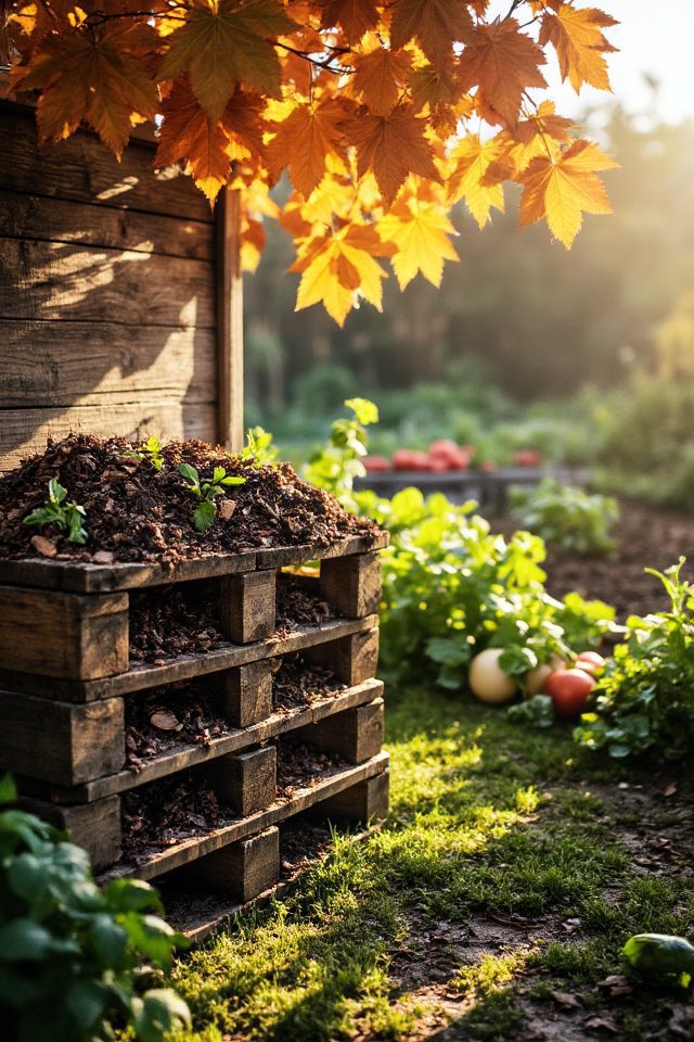 compost area for sustainability