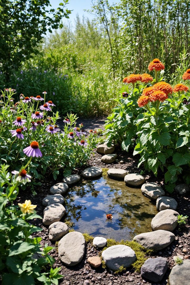create a butterfly habitat