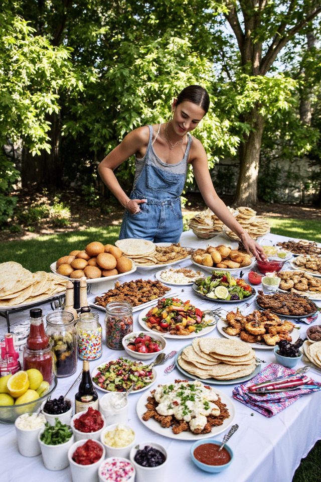 customizable interactive food stations