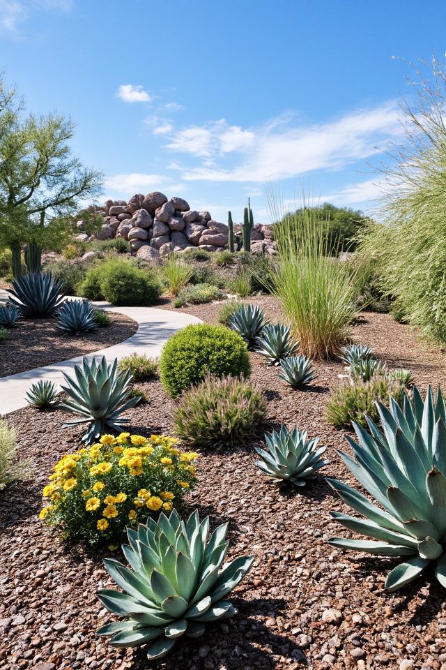 desert xeriscape water conservation