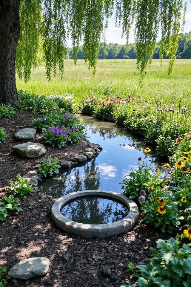 eco friendly water absorption gardens