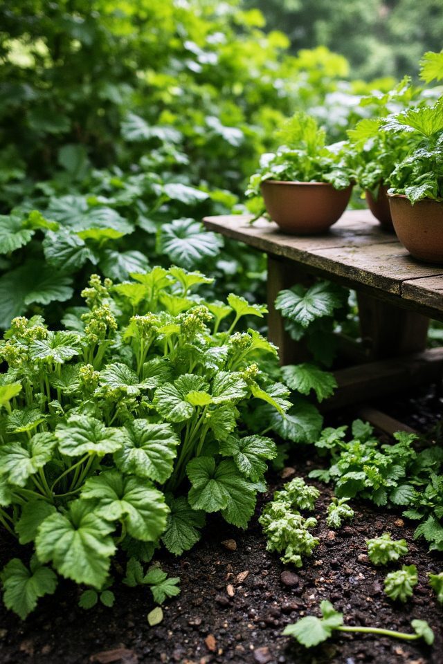 edible ferns and greens