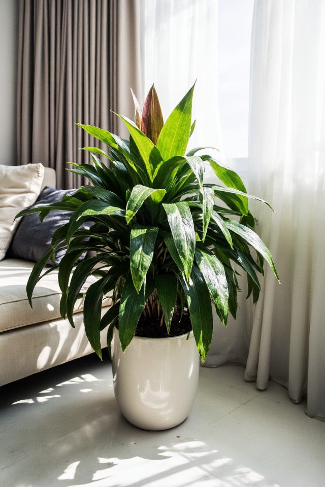 elegant indoor plant beauty