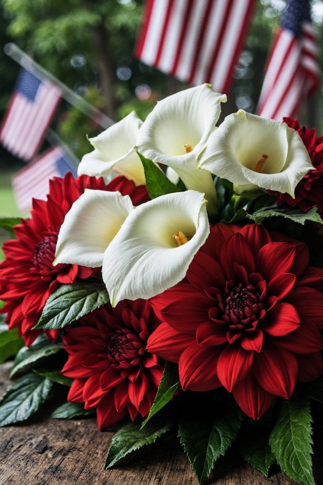 elegant tribute of remembrance