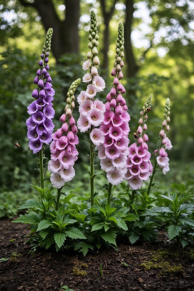 elegant vertical garden flowers