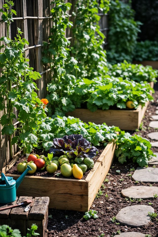 elevated gardens for convenience