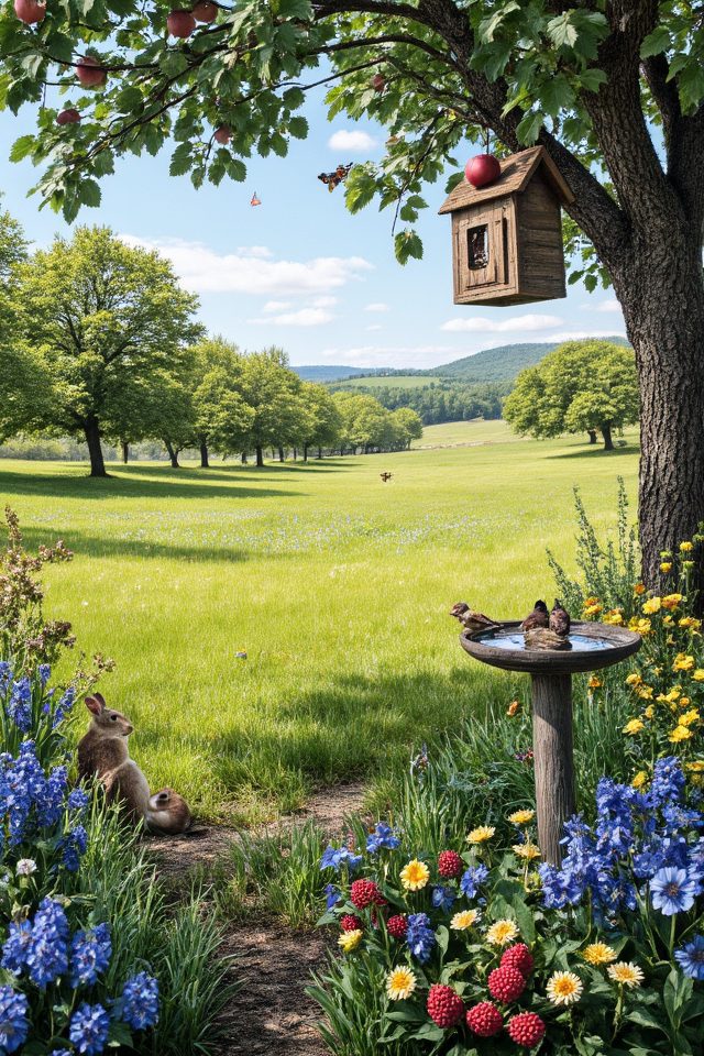 enhance biodiversity in orchards