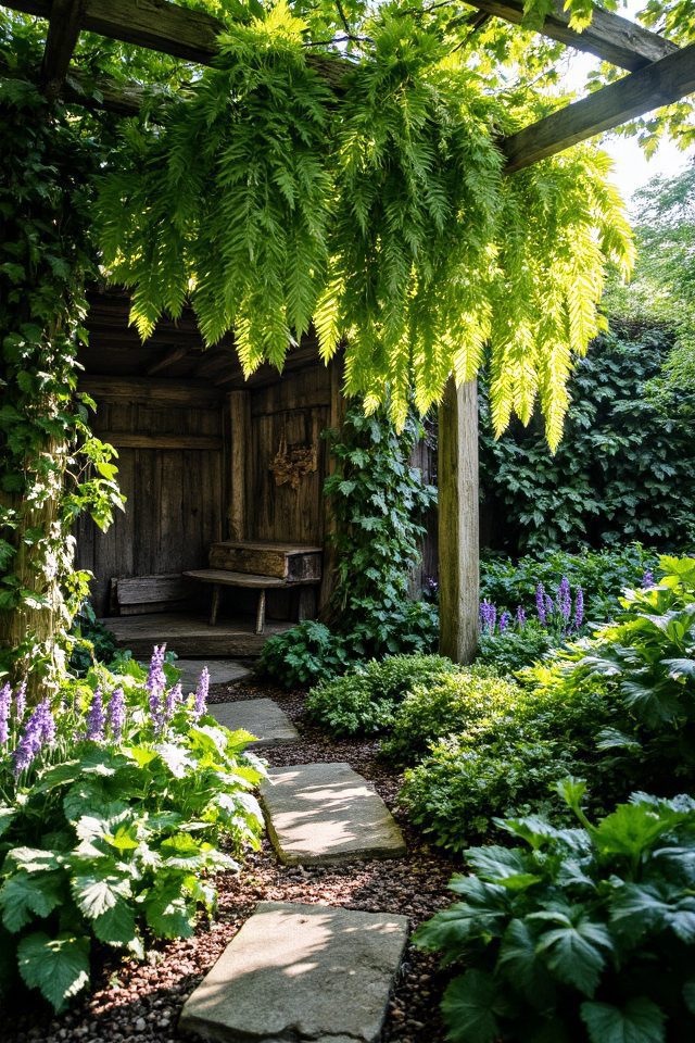 hobbit themed garden design