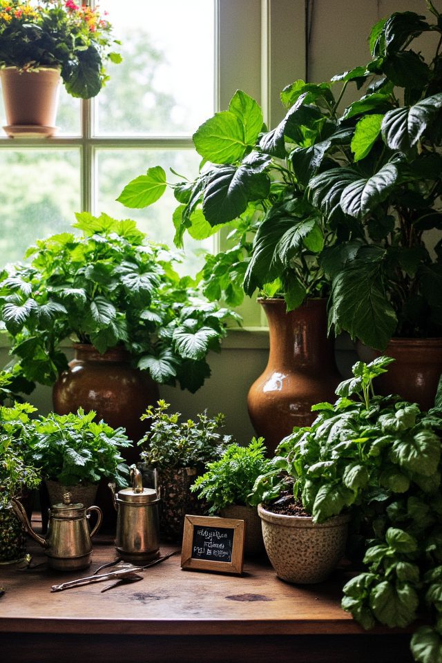indoor garden herb combinations