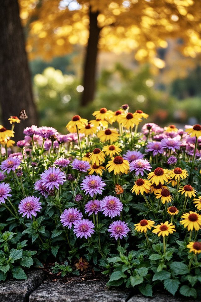 long lasting autumn perennial blooms