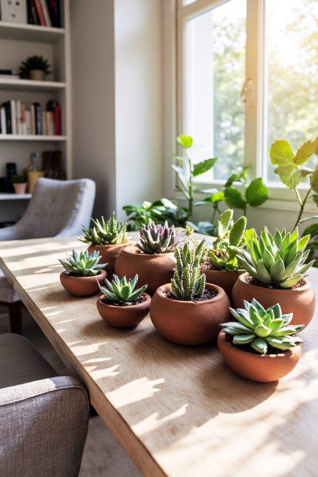 low maintenance office greenery