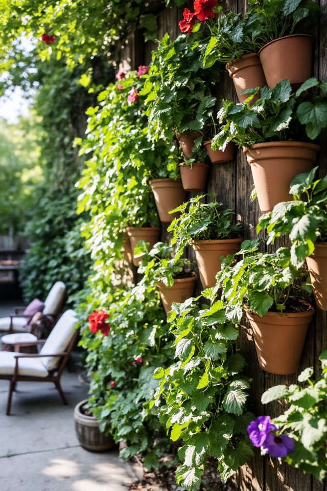 maximizing space with greenery
