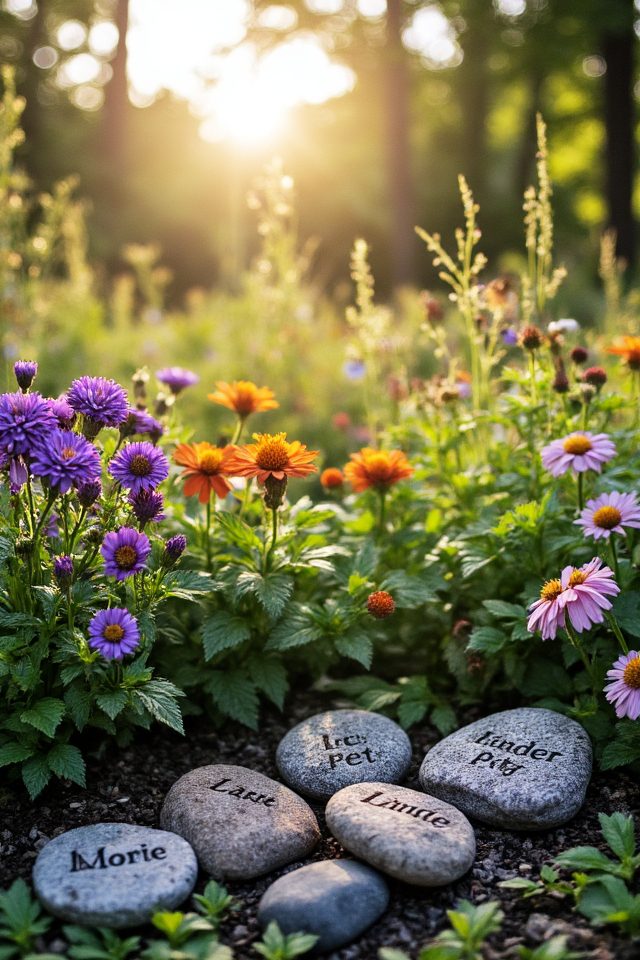 memorial butterfly garden tribute