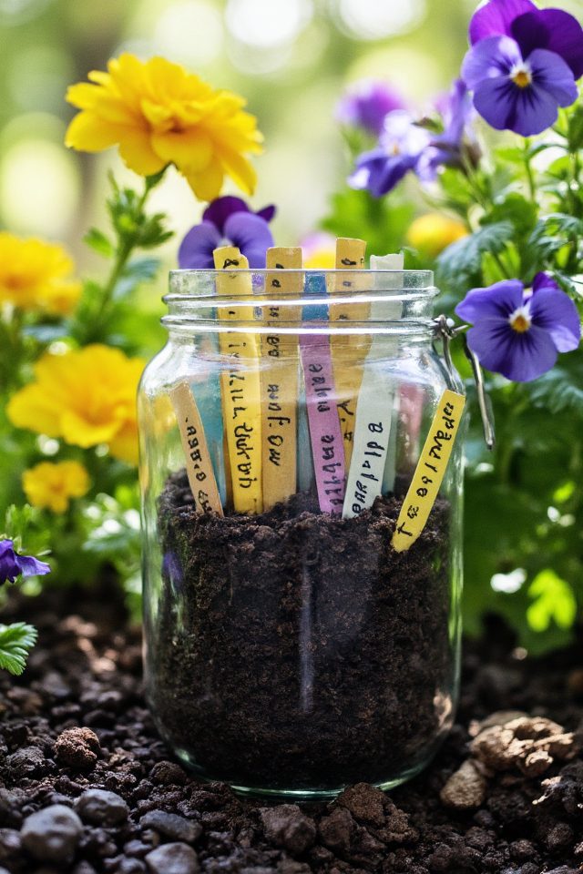 memory filled flower planter