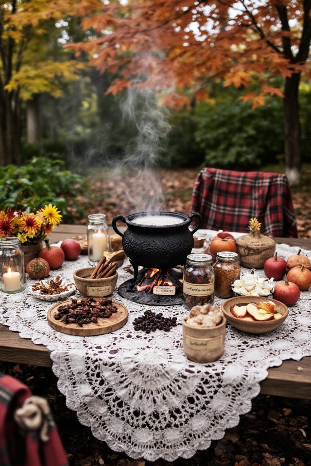 mulled cider customization station